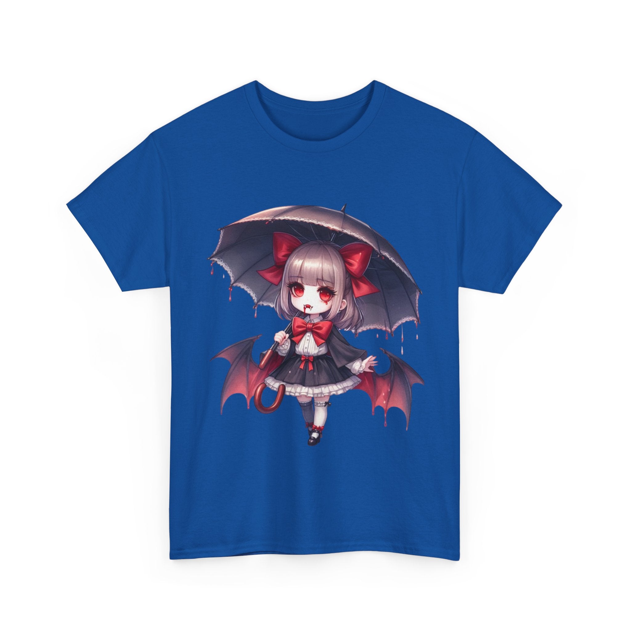 vampire girl horror Unisex Heavy Cotton Tee men women png31