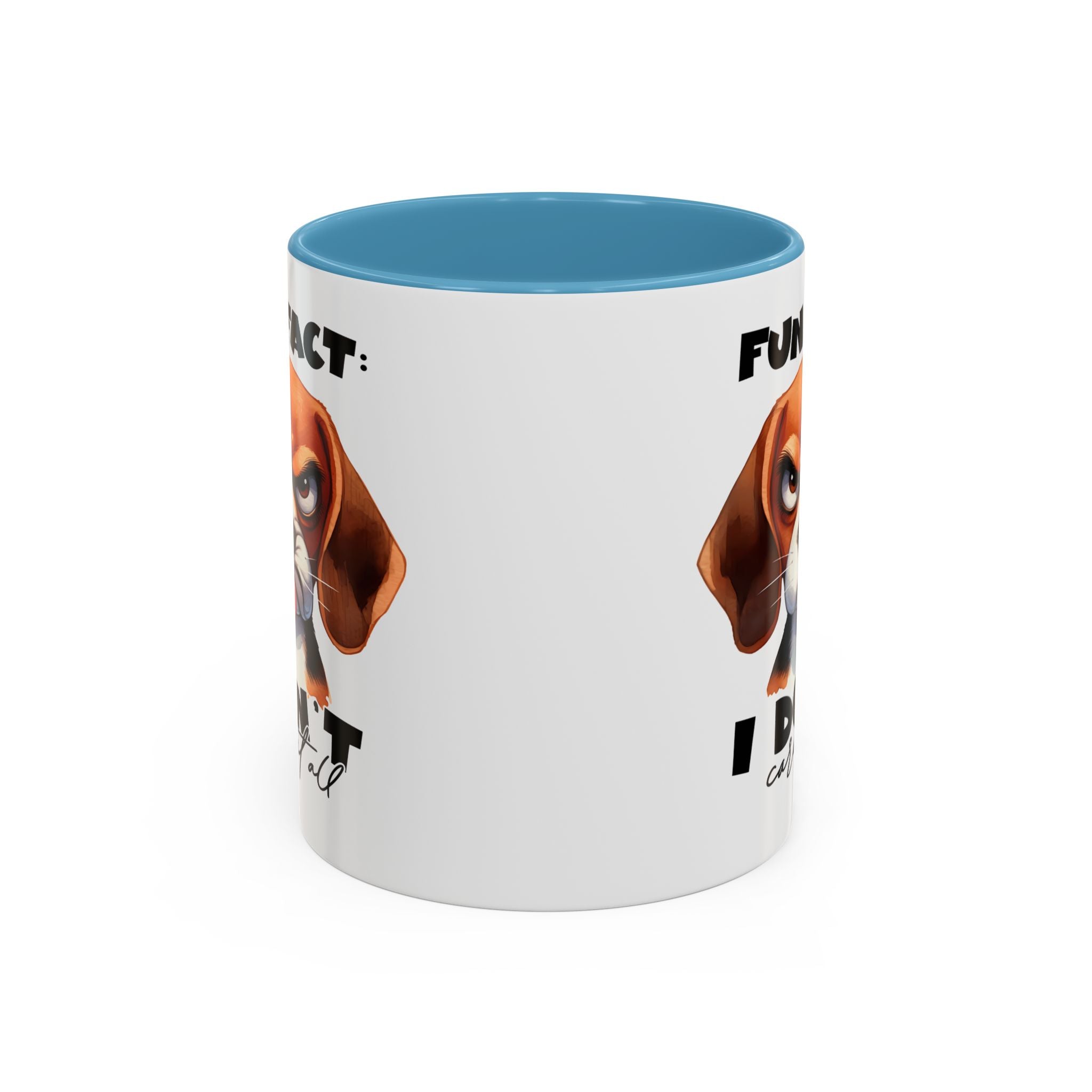 Funny Dog Accent Coffee Mug - Beagle Lover Gift, Pet Owner Present, Unique Animal Mug, Quirky Home Decor, Fun Fact Design
