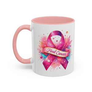 Inspirational Cancer Awareness Mug, Positive Affirmation Cup, Gift for Survivors, Supportive 11oz or 15oz Ceramic