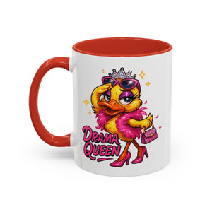 Drama Queen Coffee Mug, Funny Mug for Her, Gift for Drama Lovers, Sassy Office Mug, Unique Present for Birthdays