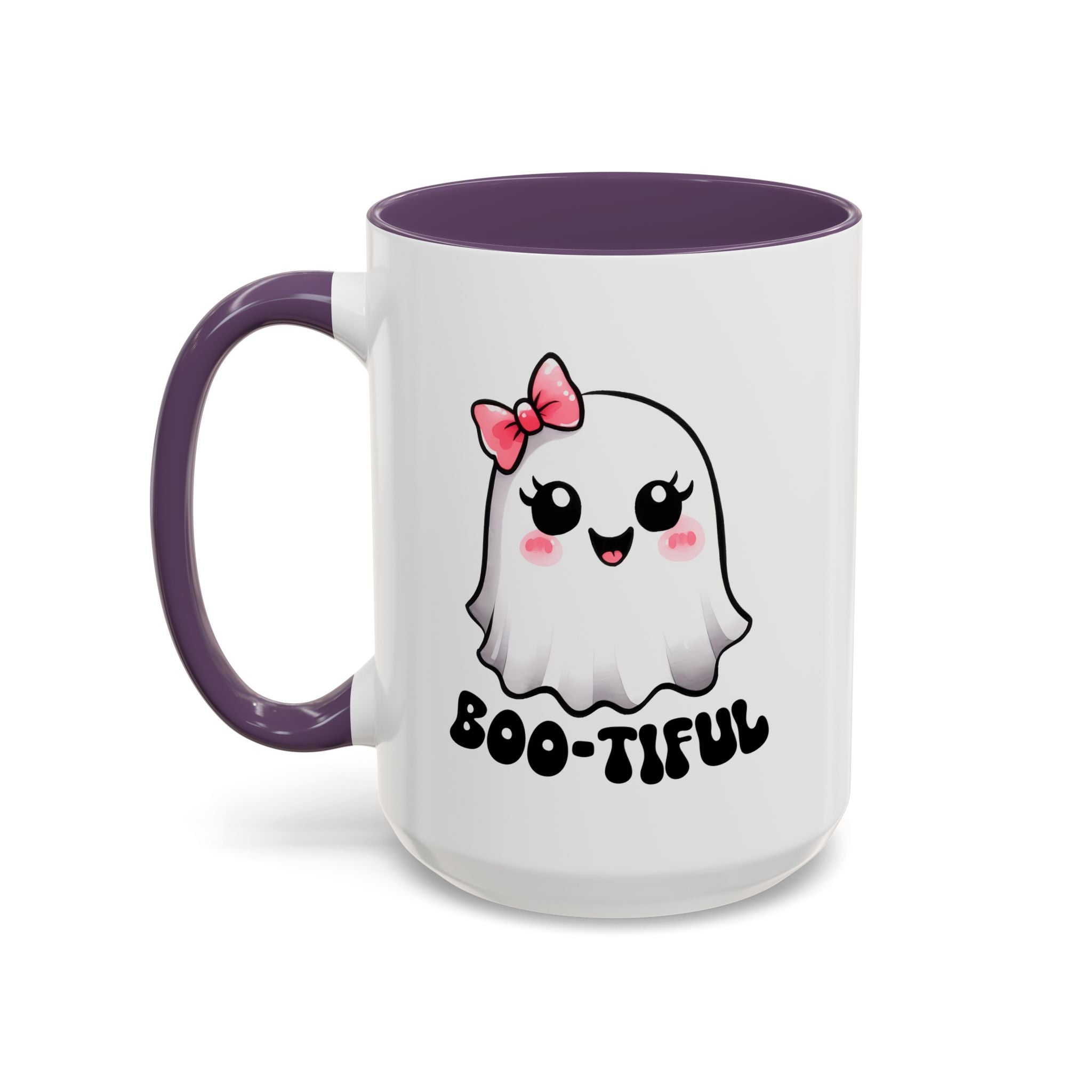 Cute Ghost Coffee Mug - Perfect for Halloween, Gift for Friends, Spooky Season, Cozy Vibes, Boo-tiful Design