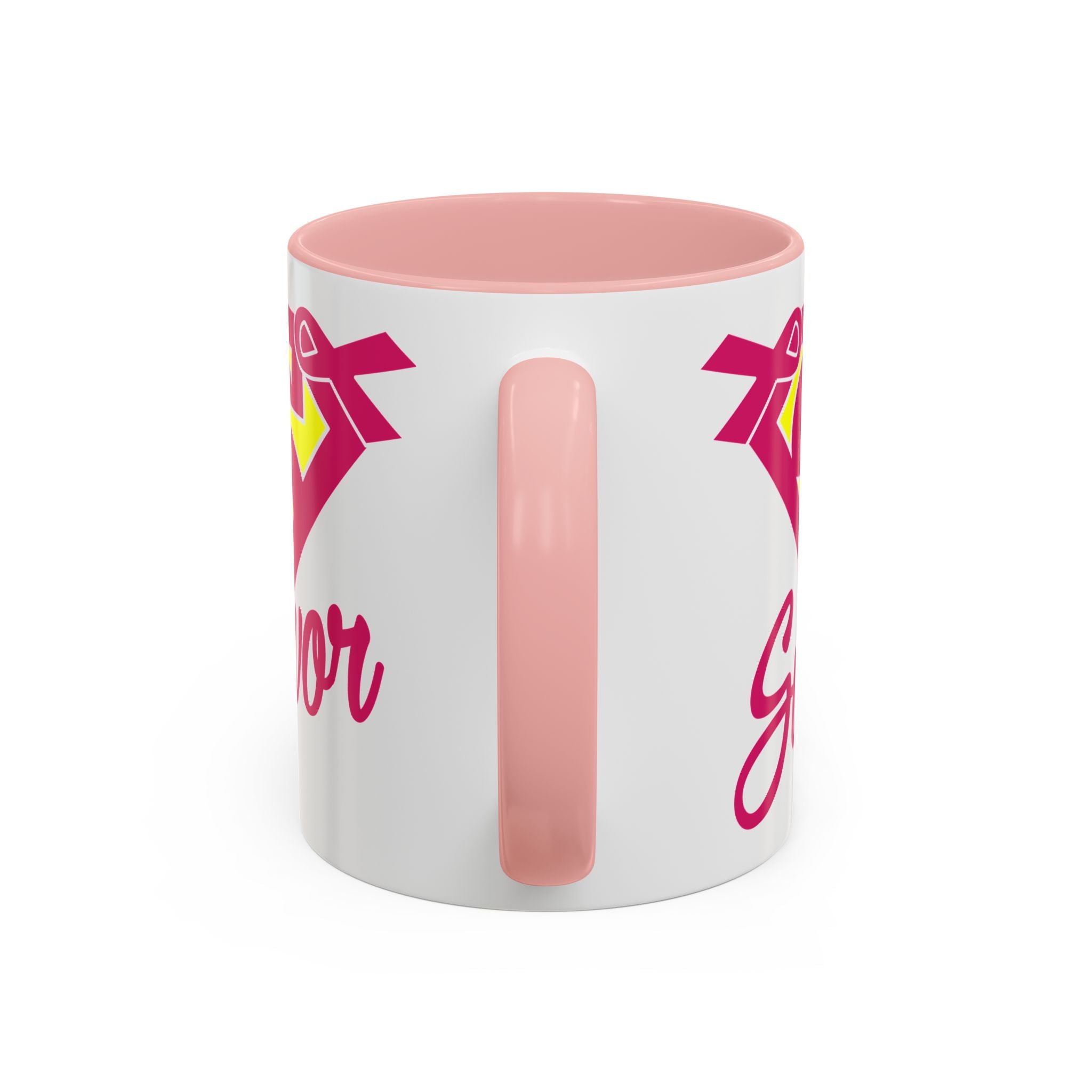 Survivor Mug 11oz & 15oz | Cancer Awareness, Motivational Gift, Empowerment, Superhero Theme, Unique Coffee Cup