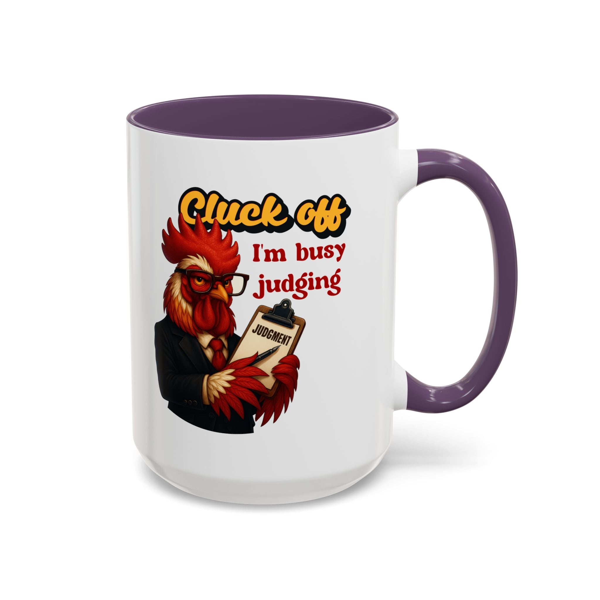 Funny Cluck Off Coffee Mug - Perfect for Chicken Lovers, Gag Gifts, Office Humor, and Birthdays