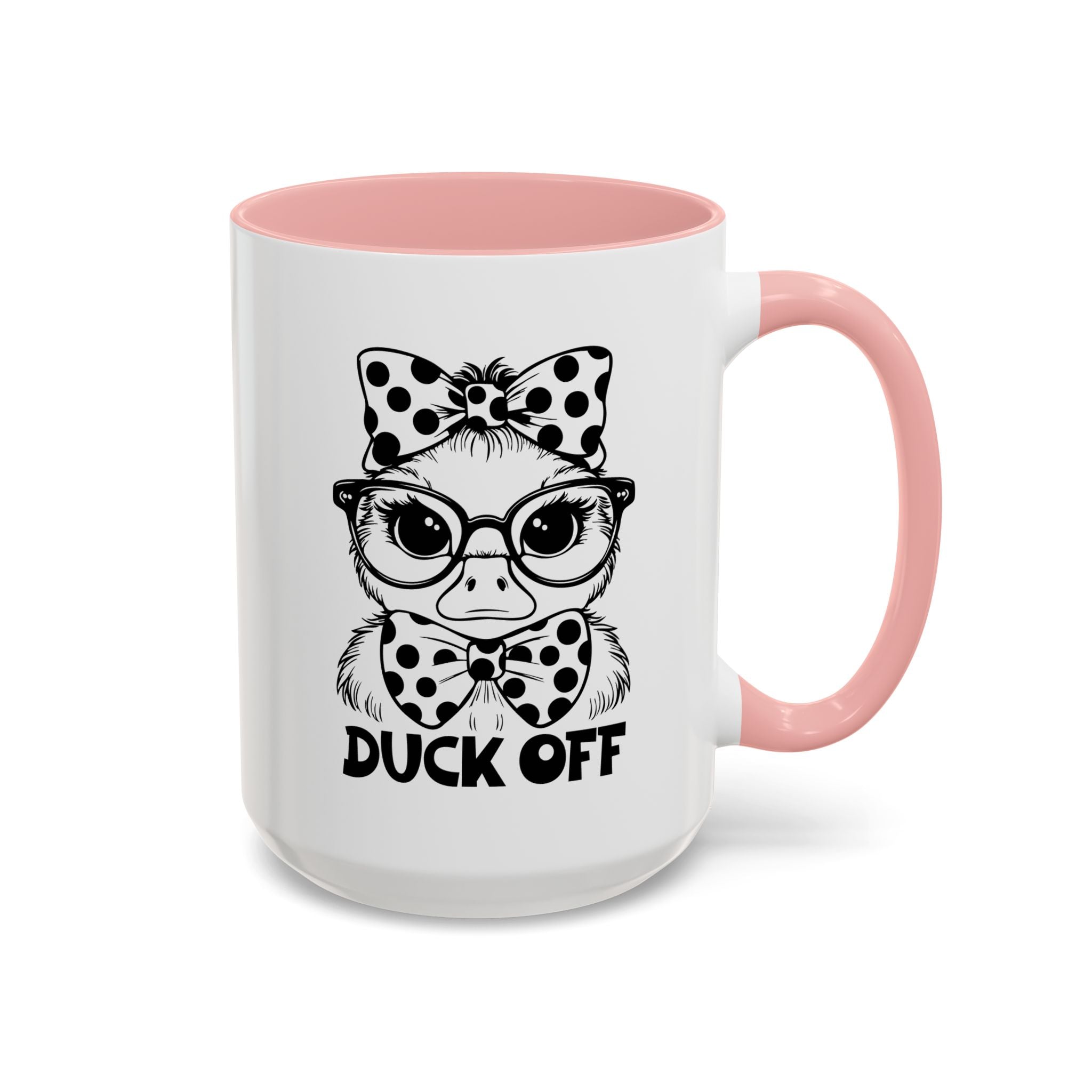 Duck off  Coffee Mug - Fun Gift for Bird Lovers, Birthday, Office Décor, Humorous Kitchenware, Unique Drinkware