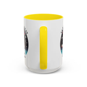 Galactic Skeleton Coffee Mug, Take Me Away Mug, Space-Themed Mug, Unique Gift for alien Lovers, Sci-Fi Cafe Mug