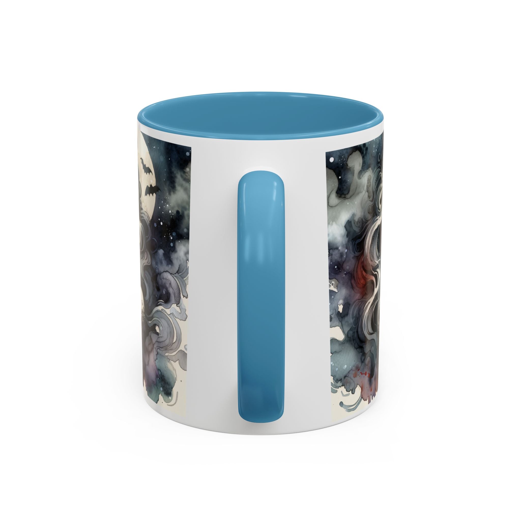 Gothic vampire Elegance Coffee Mug,  Halloween Decor, Dark Art Mug, Spooky Homeware