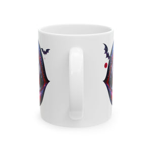 Halloween Vampire coffee Mug | Scary Coffee Cups, Halloween Gifts, Unique Coffee Mug, Gothic Drinkware, Boozy Beverage Cups