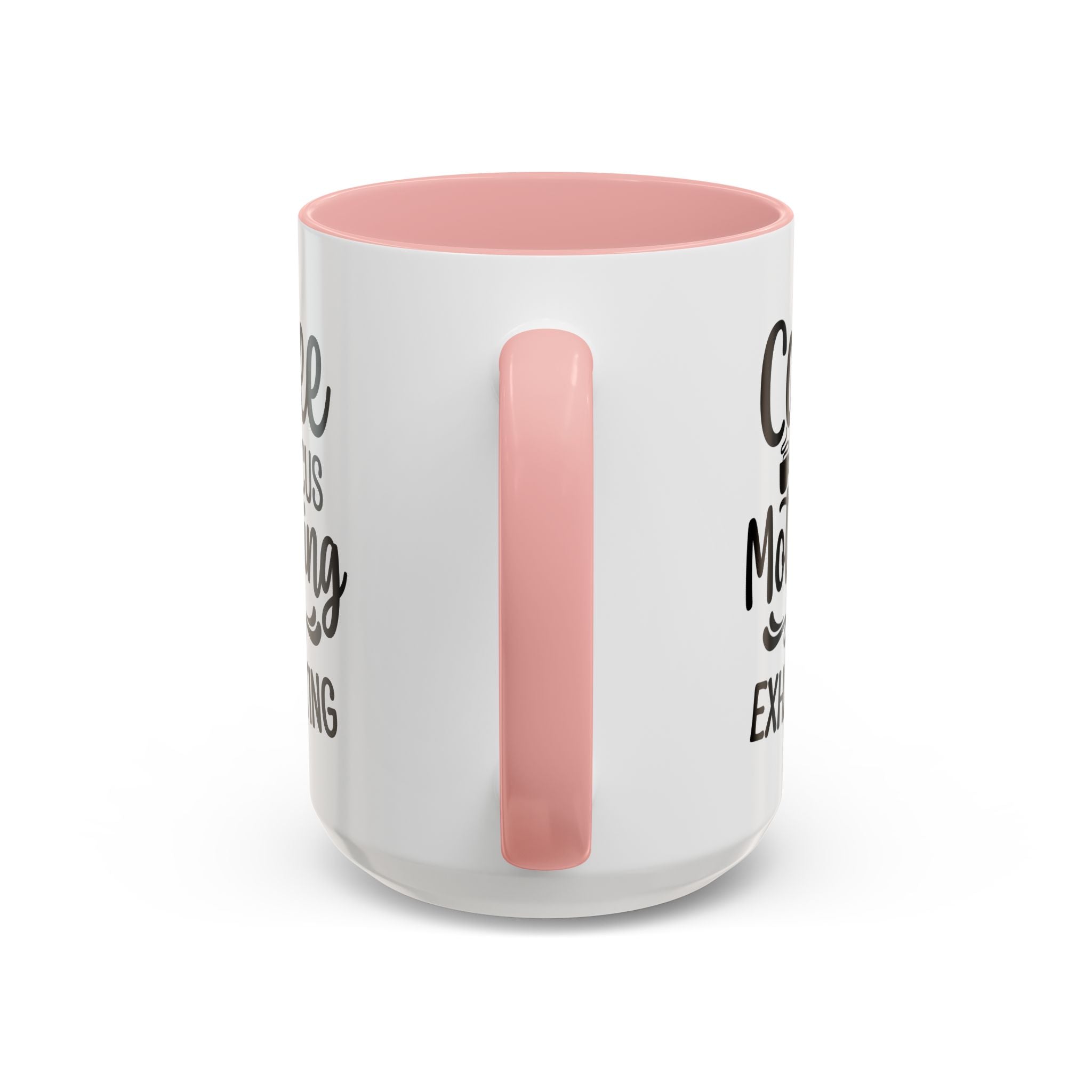 Exhausting Motherhood Coffee Mug, Funny Gift for Moms, Cute Java Cup, Coffee Lover's Mug, Parent Humor, Unique Kitchen Decor