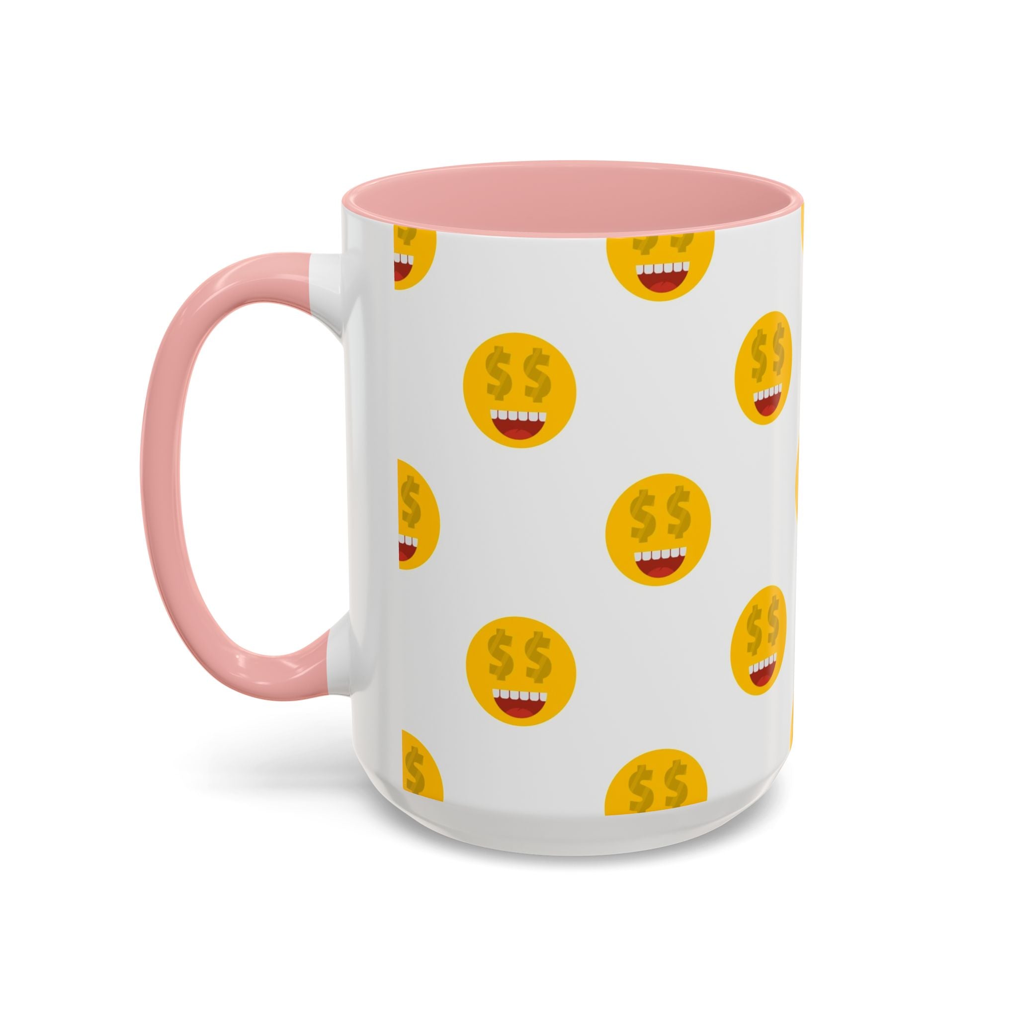 Smiles and dollars Accent Coffee Mug (11, 15oz)