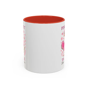 Breast Cancer Awareness Coffee Mug, Pink Out Tackle Duck Design, Supportive Gift for Fighters & Survivors, Cheerful Office Decor, [...]