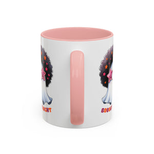 Groovy Ghost Coffee Mug - Fun, Whimsical Mug for Halloween, Parties, Gift for Friends, Unique Home Decor, Boogie Night