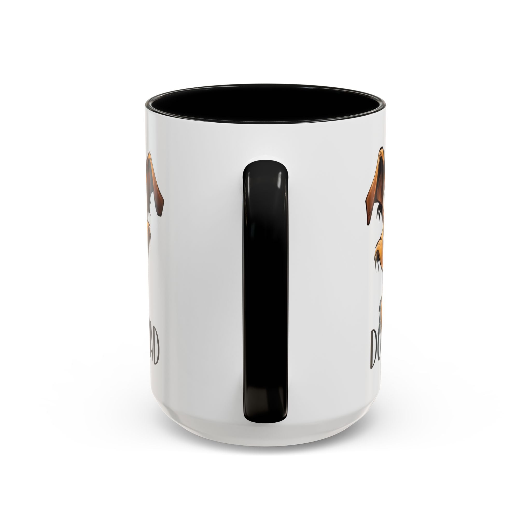 Dog Dad Accent Coffee Mug - Fun Gift for Dog Lovers, Pet Fathers, Father's Day, Birthday, Coffee Lovers