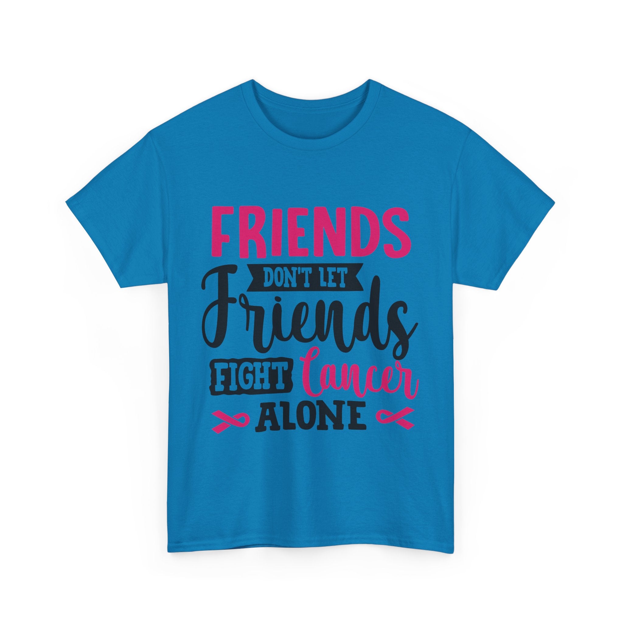 Unisex Cancer Awareness Tee, Support Friends, Fight Cancer Together, Inspirational Gift, Awareness Event Shirt