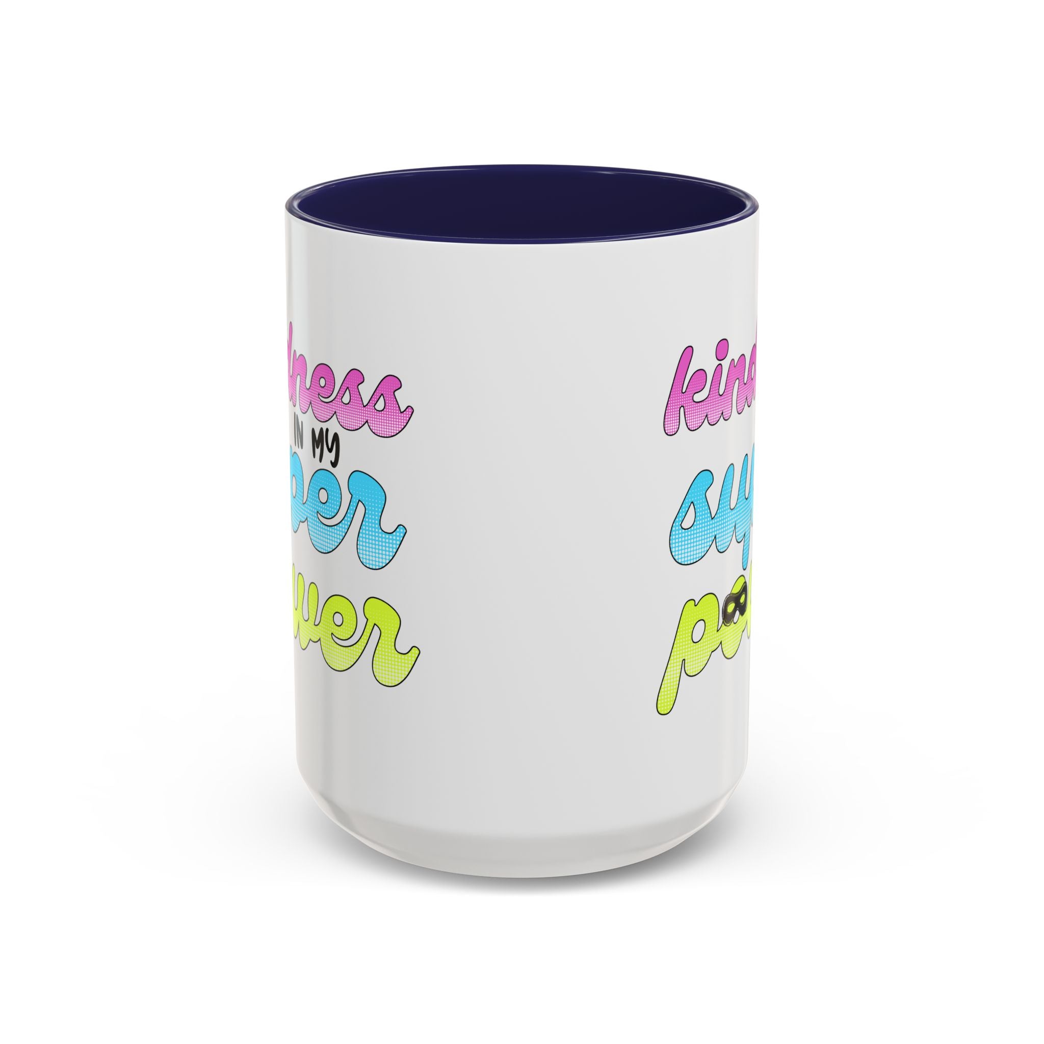 Kindness Superpower Coffee Mug, Inspirational Gift for Friends, Motivational Work Mug, Cute Drinkware for All Occasions, Unique