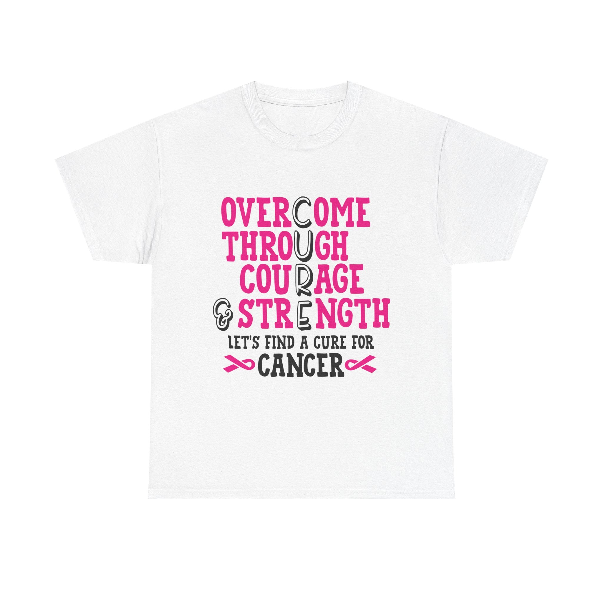 Inspirational Cancer Awareness Tee, Unisex Cotton Shirt, Supportive Tee, Gift for Survivors, Breast Cancer Awareness, Strength and [...]