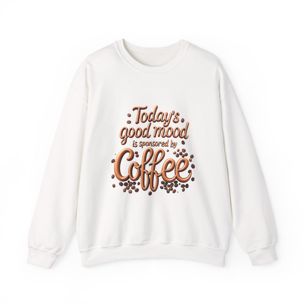 Coffee Mood Crewneck Sweatshirt - Cozy Gift for Coffee Lovers, Perfect for Birthdays, Holidays, Casual Days, Comfortable Wear