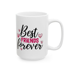 Best Friends Forever coffee Mug - Cute Gift for Friendship, Birthday, BFF, Coffee Lover, Tea Mug