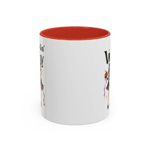 Witchy Accent Coffee Mug - Spooky Halloween Mug, Witchy Decor, Gift for Her, Fall Coffee Cup, Party Mug