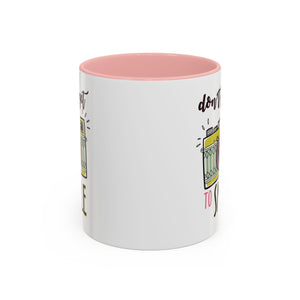 Inspirational Coffee Mug - 'Don't Forget to Smile' mental health