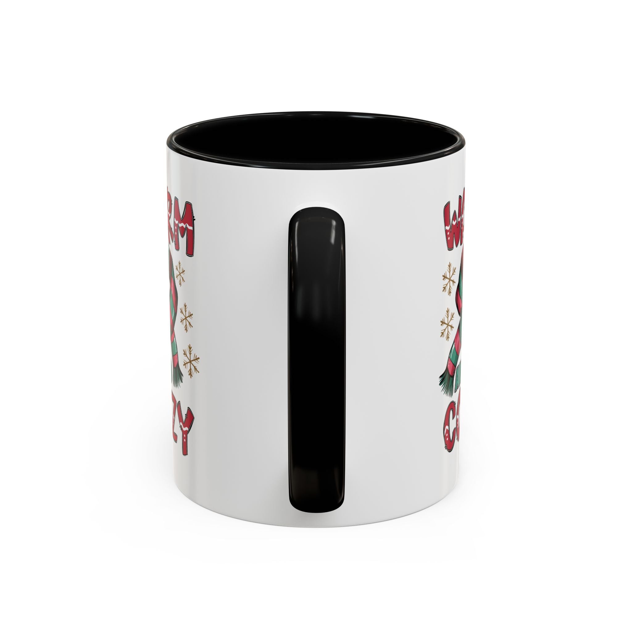 Warm & Cozy Holiday Accent Coffee Mug - Perfect for Winter Mornings, Christmas Gifts, Hot Beverage Lovers, Seasonal Decor, Cozy Vibes