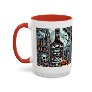 Gothic vampire Halloween Coffee Mug, Spooky Decor, Skull Design, Gift for Horror Lovers,  Party Essential, Unique Drinkware