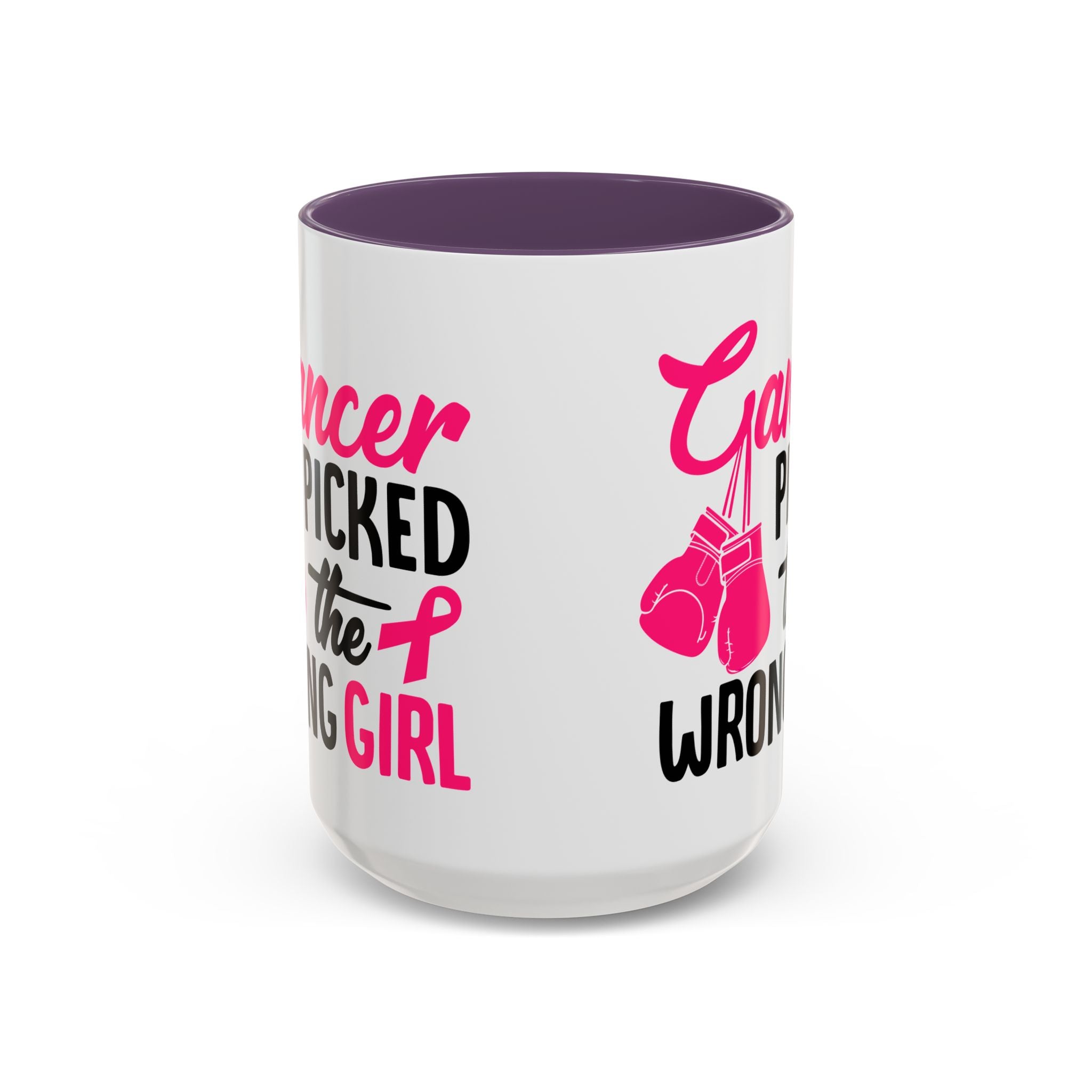 Empowering Cancer Warrior Mug, Coffee Cup for Fighters, Supportive Gift for Cancer Survivors, Inspiration for Awareness Events, [...]