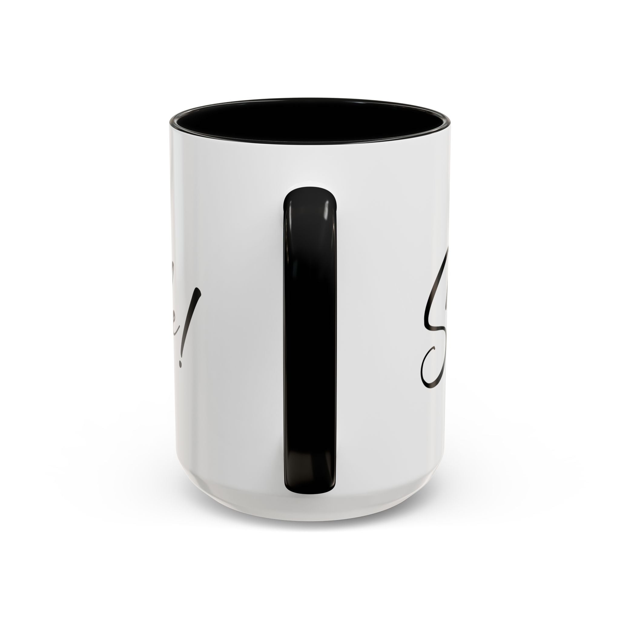 Inspirational Accent Coffee Mug - "You Make Me Smile!" - Perfect Gift for Friends & Family