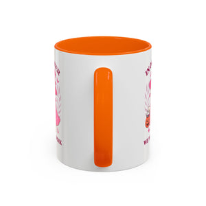 Halloween Breast Cancer Awareness Coffee Mug | October 2023 Gift, Pink Ribbon Mug, Spooky Coffee Cup, Cute Duck Mug, Fall Decor