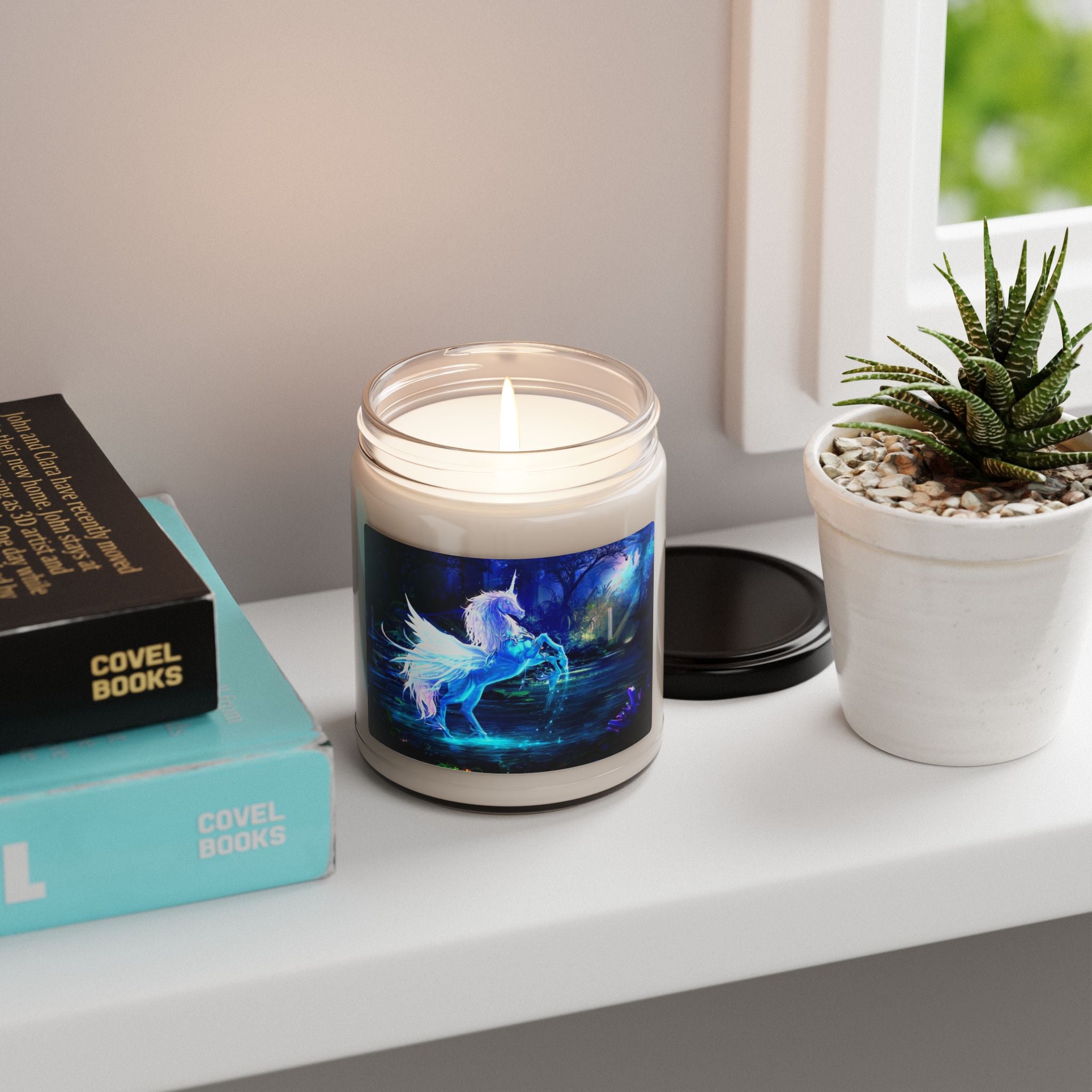 Unicorn Scented Soy Candle, 9oz
