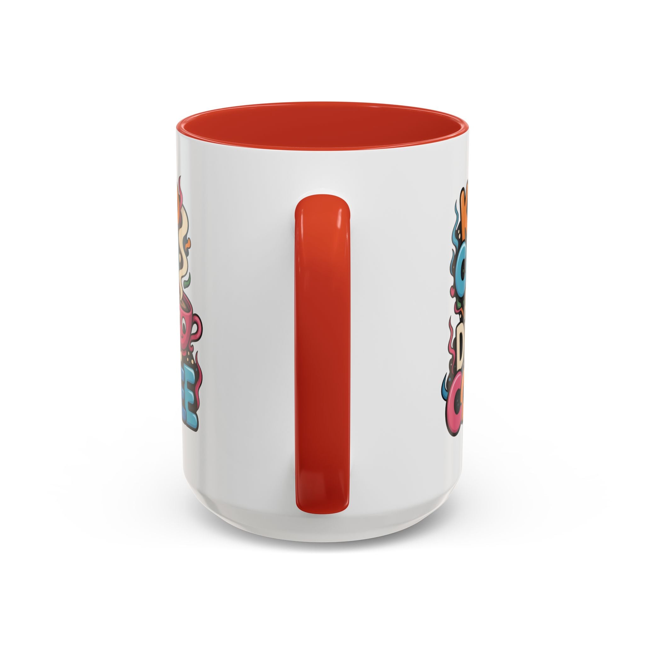 Keep Calm and Drink Coffee Mug - Fun Colorful Ceramic Coffee Cup funny