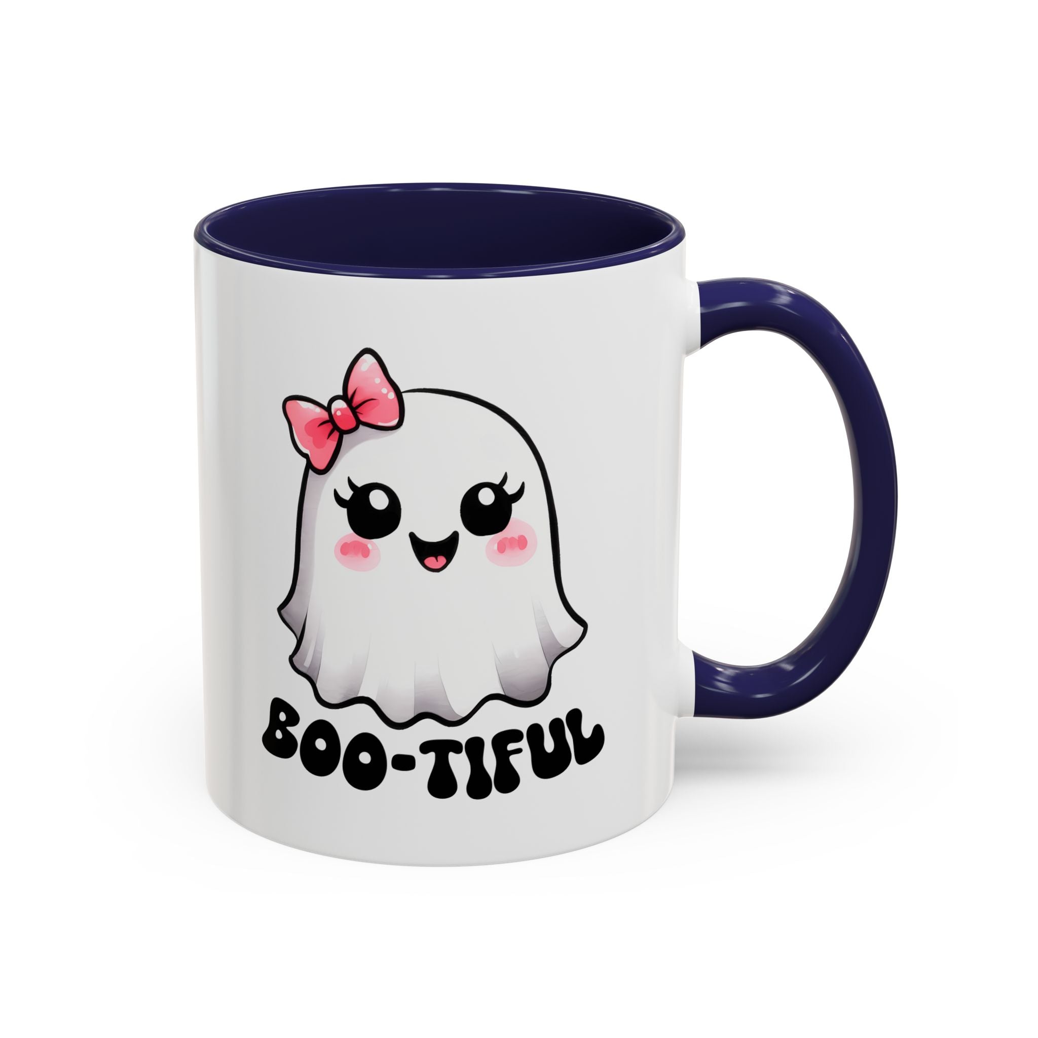 Cute Ghost Coffee Mug - Perfect for Halloween, Gift for Friends, Spooky Season, Cozy Vibes, Boo-tiful Design