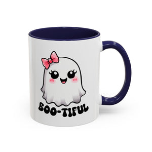Cute Ghost Coffee Mug - Perfect for Halloween, Gift for Friends, Spooky Season, Cozy Vibes, Boo-tiful Design