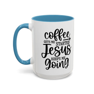 Inspirational Coffee Mug for Believers - Perfect Gift for Faith Lovers, Christians, and Coffee Enthusiasts, Ideal for Birthdays