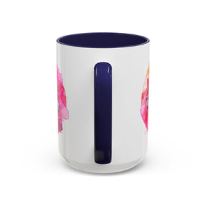 Inspirational Accent Coffee Mug with Pink Ribbon Design, Faith Hope Love Gift, Cancer Awareness Mug, Supportive Drinkware, Meaningful [...]