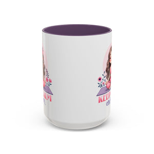 Relaxing Yoga Coffee Mug, Keep Calm and Om Mug, Inspirational Gift, Meditation Mug, Self-Care Coffee Cup, Yoga Lover's Gift