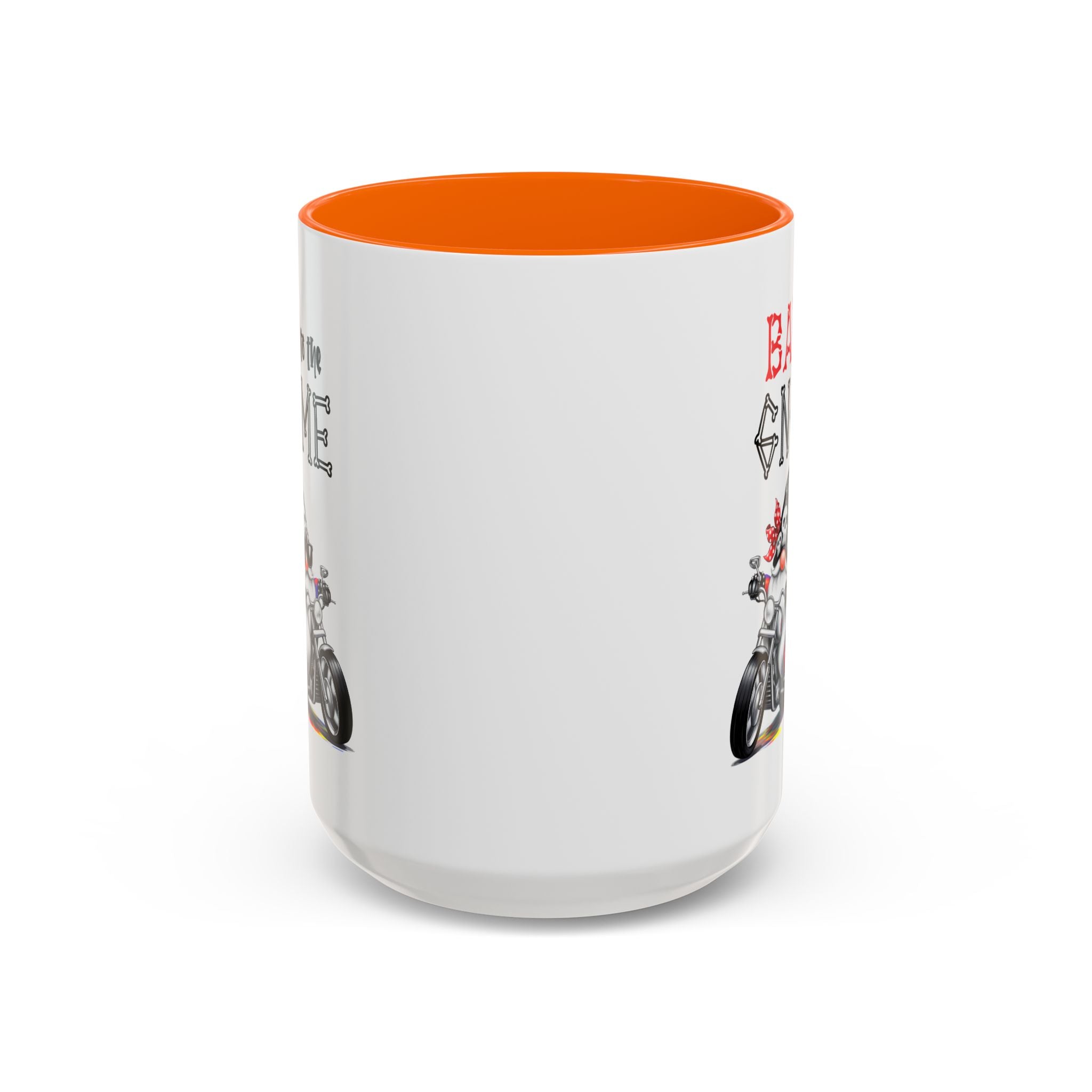 Bad to the Gnome Coffee Mug - 11oz & 15oz Accent Mugs for Bikers & Gnome Lovers