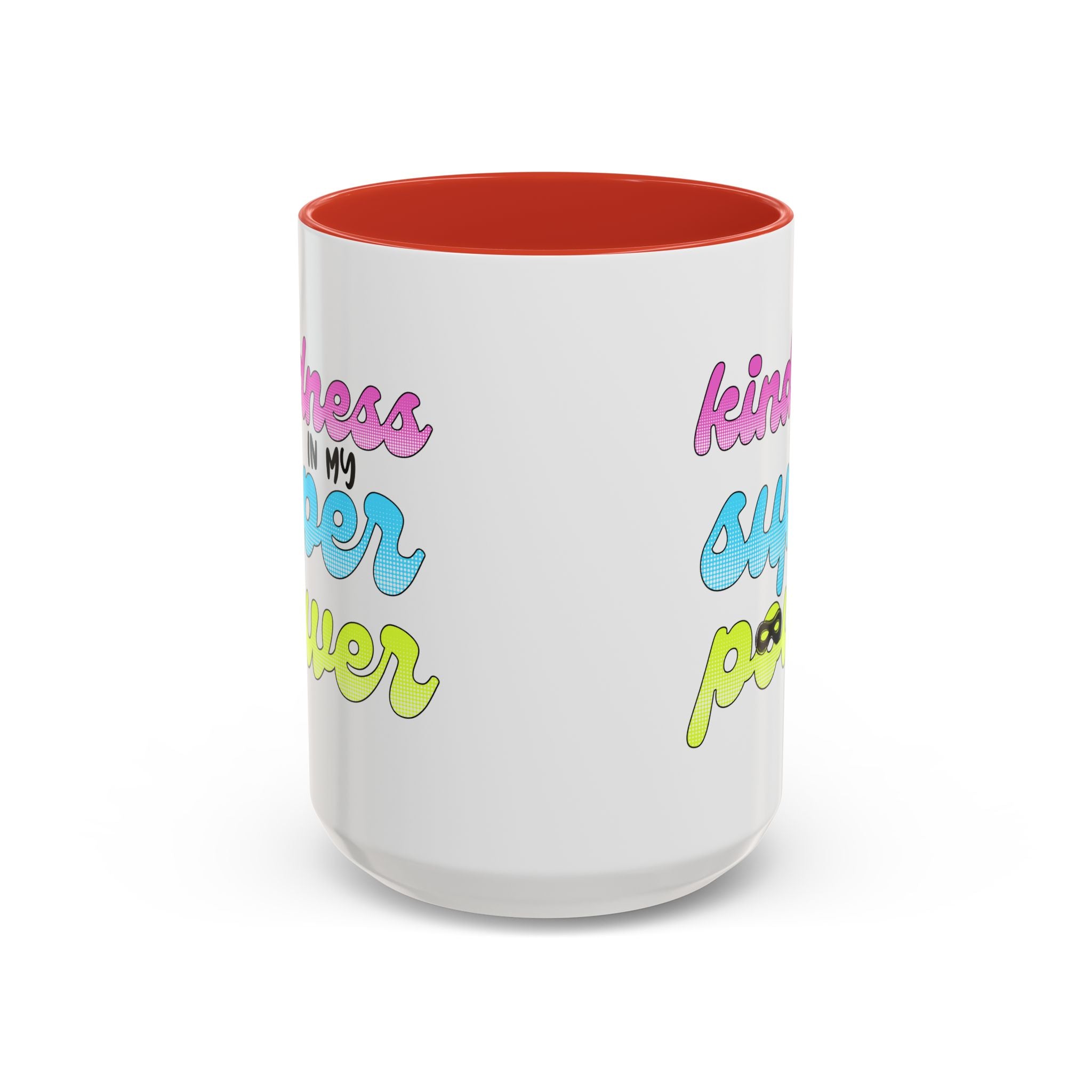 Kindness Superpower Coffee Mug, Inspirational Gift for Friends, Motivational Work Mug, Cute Drinkware for All Occasions, Unique