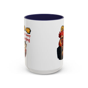 Funny Cluck Off Coffee Mug - Perfect for Chicken Lovers, Gag Gifts, Office Humor, and Birthdays