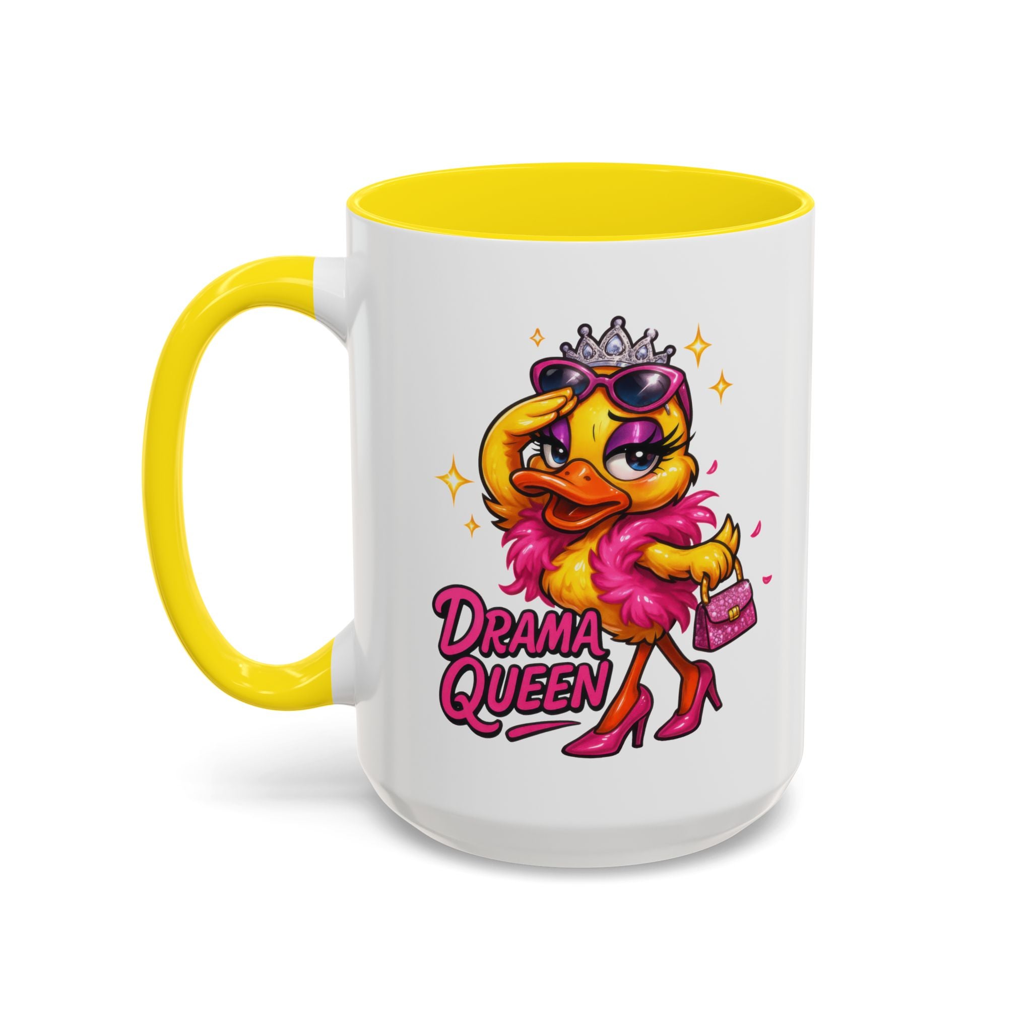 Drama Queen Coffee Mug, Funny Mug for Her, Gift for Drama Lovers, Sassy Office Mug, Unique Present for Birthdays