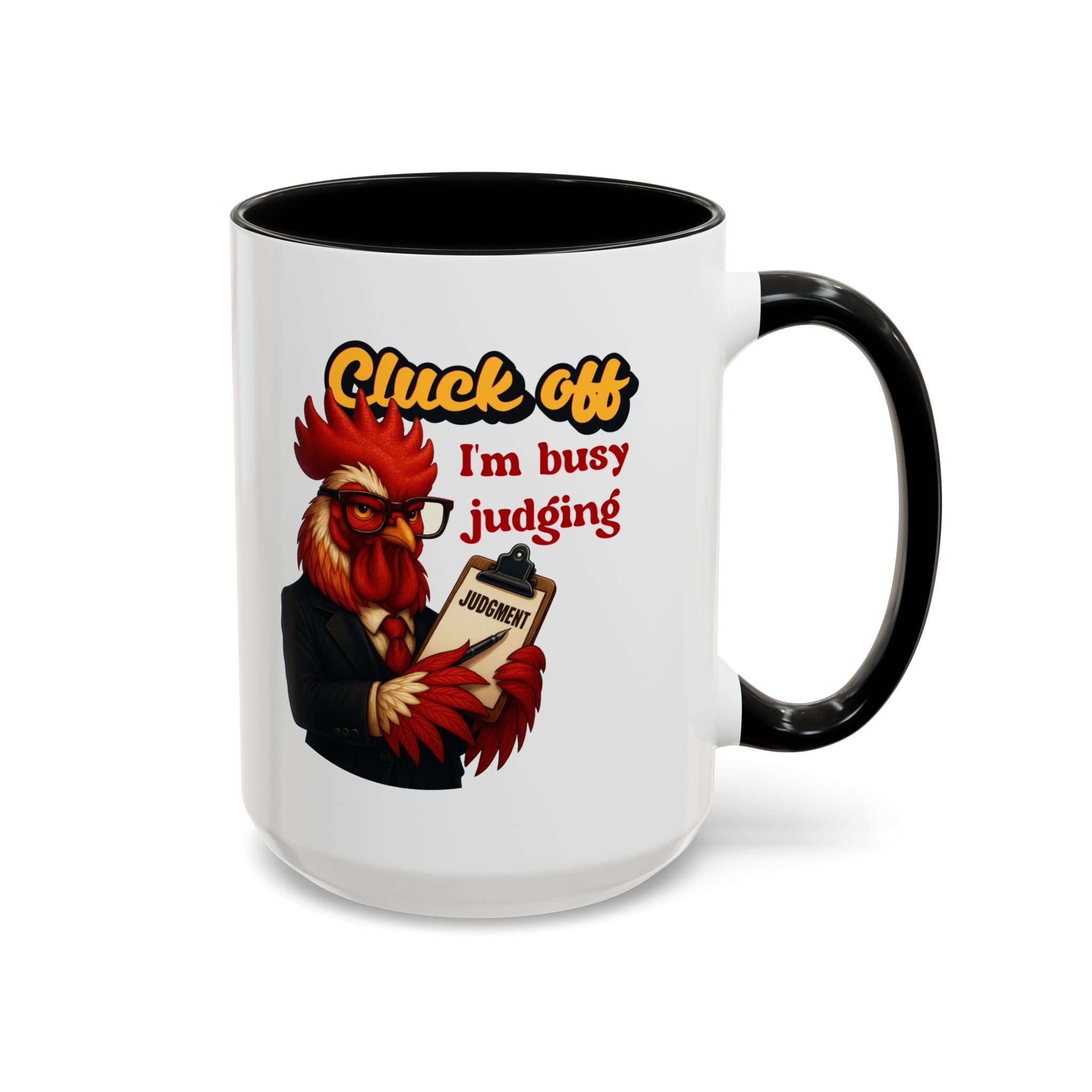 Funny Cluck Off Coffee Mug - Perfect for Chicken Lovers, Gag Gifts, Office Humor, and Birthdays