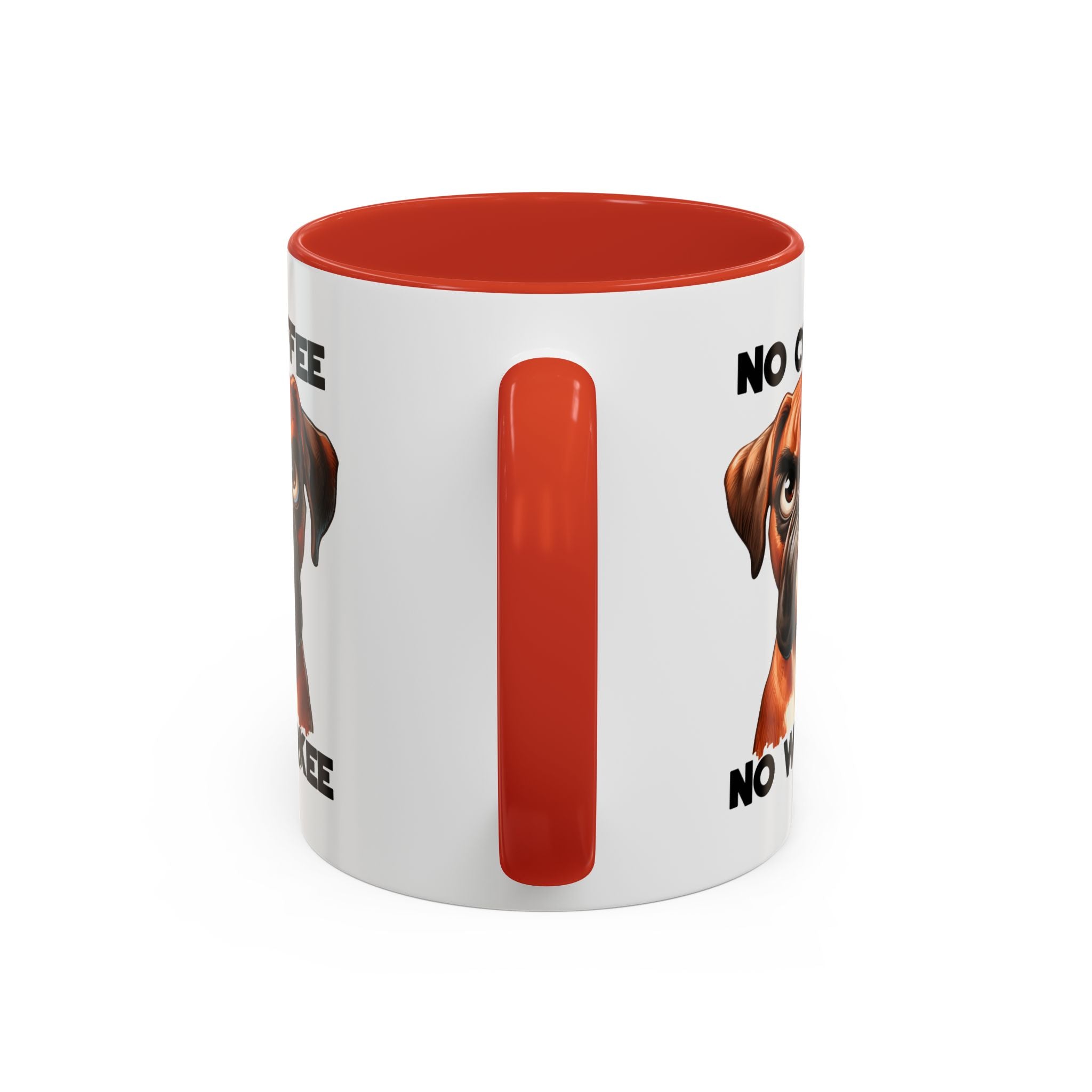 Boxer Dog Coffee Mug - No Coffee No Workee, Funny Dog Lover Gift, Pet Owner Tea Cup, Animal Lover Kitchen Decor, Boxer Mom Mug