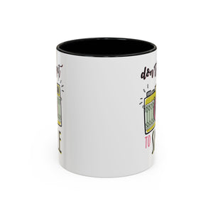 Inspirational Coffee Mug - 'Don't Forget to Smile' mental health