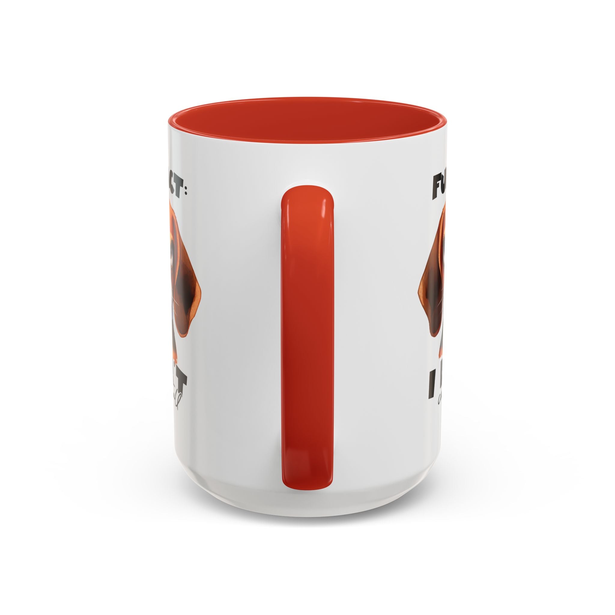 Funny Dog Accent Coffee Mug - Beagle Lover Gift, Pet Owner Present, Unique Animal Mug, Quirky Home Decor, Fun Fact Design