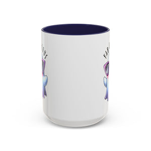 Fab-Boo-Lous Ghost Coffee Mug | Cute Halloween Mug, Fun Gift for Ghost Lovers, Spooky Seasonal Decor, Adorable Tea Cup