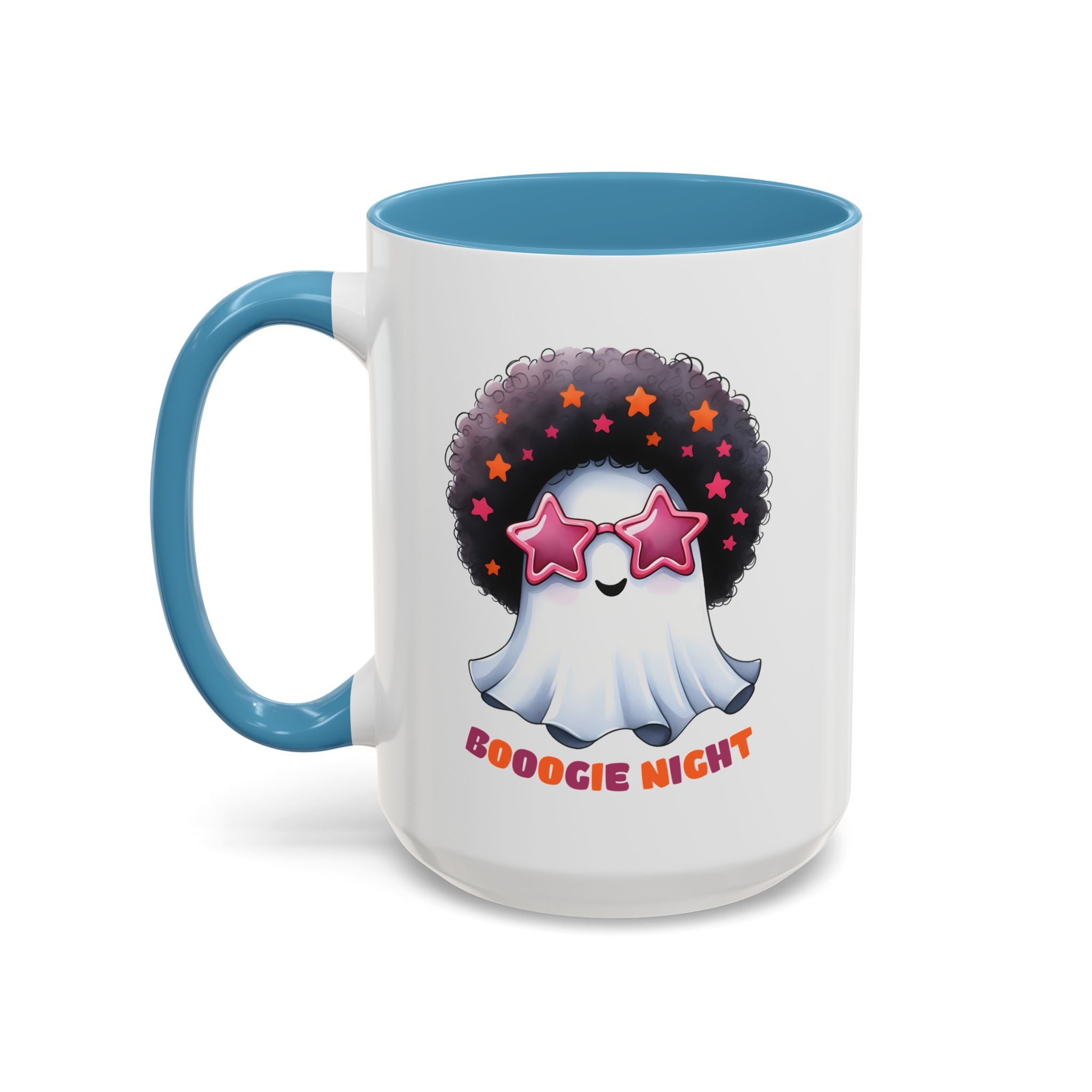Groovy Ghost Coffee Mug - Fun, Whimsical Mug for Halloween, Parties, Gift for Friends, Unique Home Decor, Boogie Night