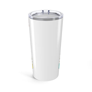 BFF Friendship Tumbler | Colorful Floral Travel Mug, Gifts for Friends, Best Friend Gift, Personalized Cup, Summer Vibes