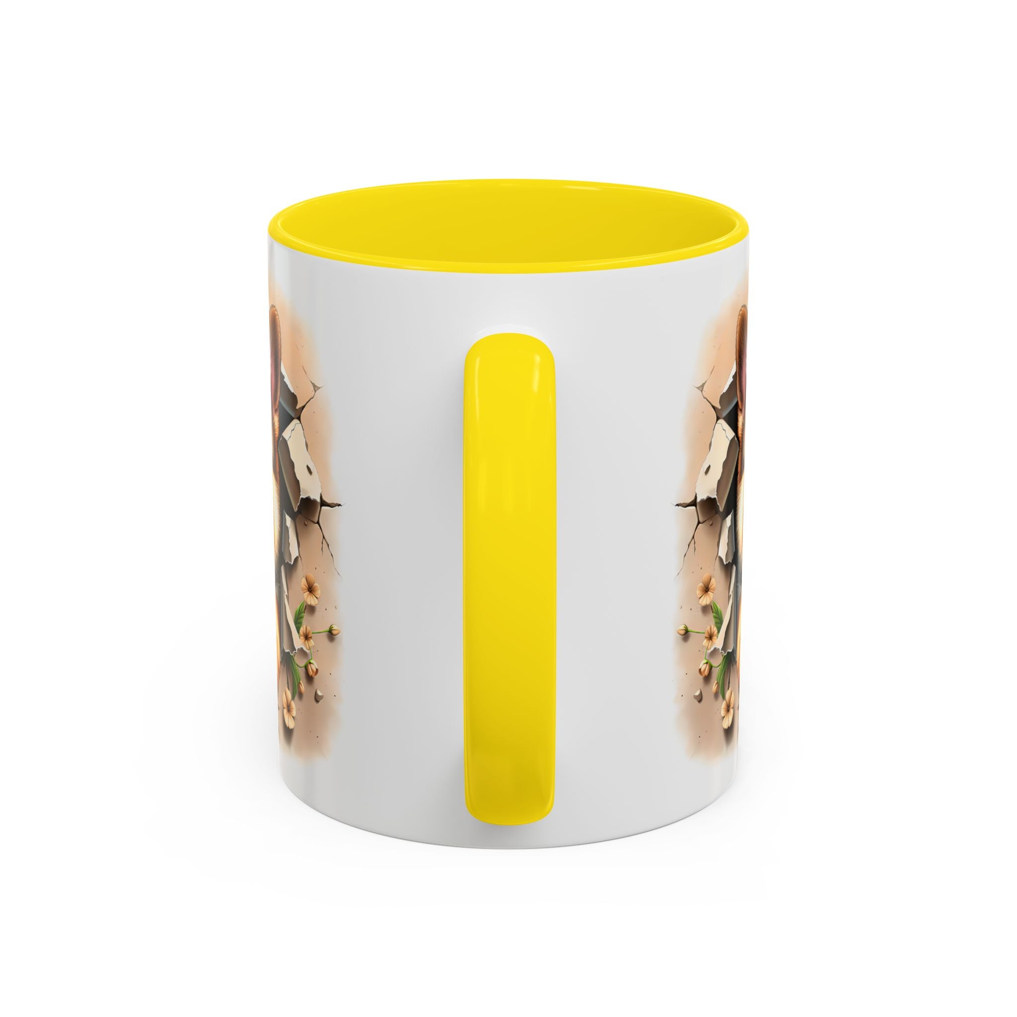 German Shepherd Accent Coffee Mug | Dog Lover Gift, Tasty Hot Beverage Cup, Pet Themed Kitchenware, Animal Adoption Cup, Unique Pet Gift