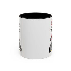 Bad to the Gnome Coffee Mug - 11oz & 15oz Accent Mugs for Bikers & Gnome Lovers