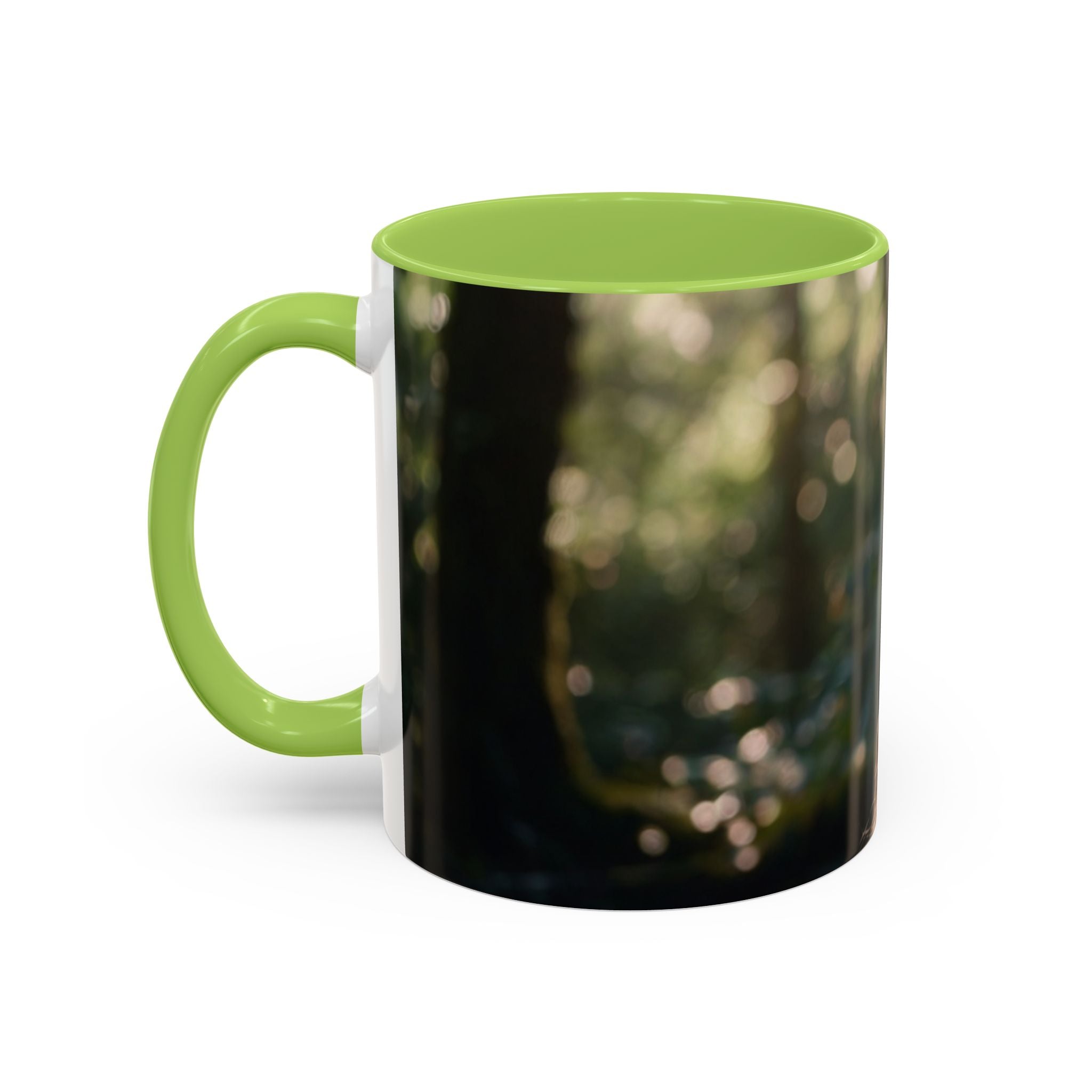 Fairy Forest Accent Coffee Mug - Enchanting Design for Nature Lovers