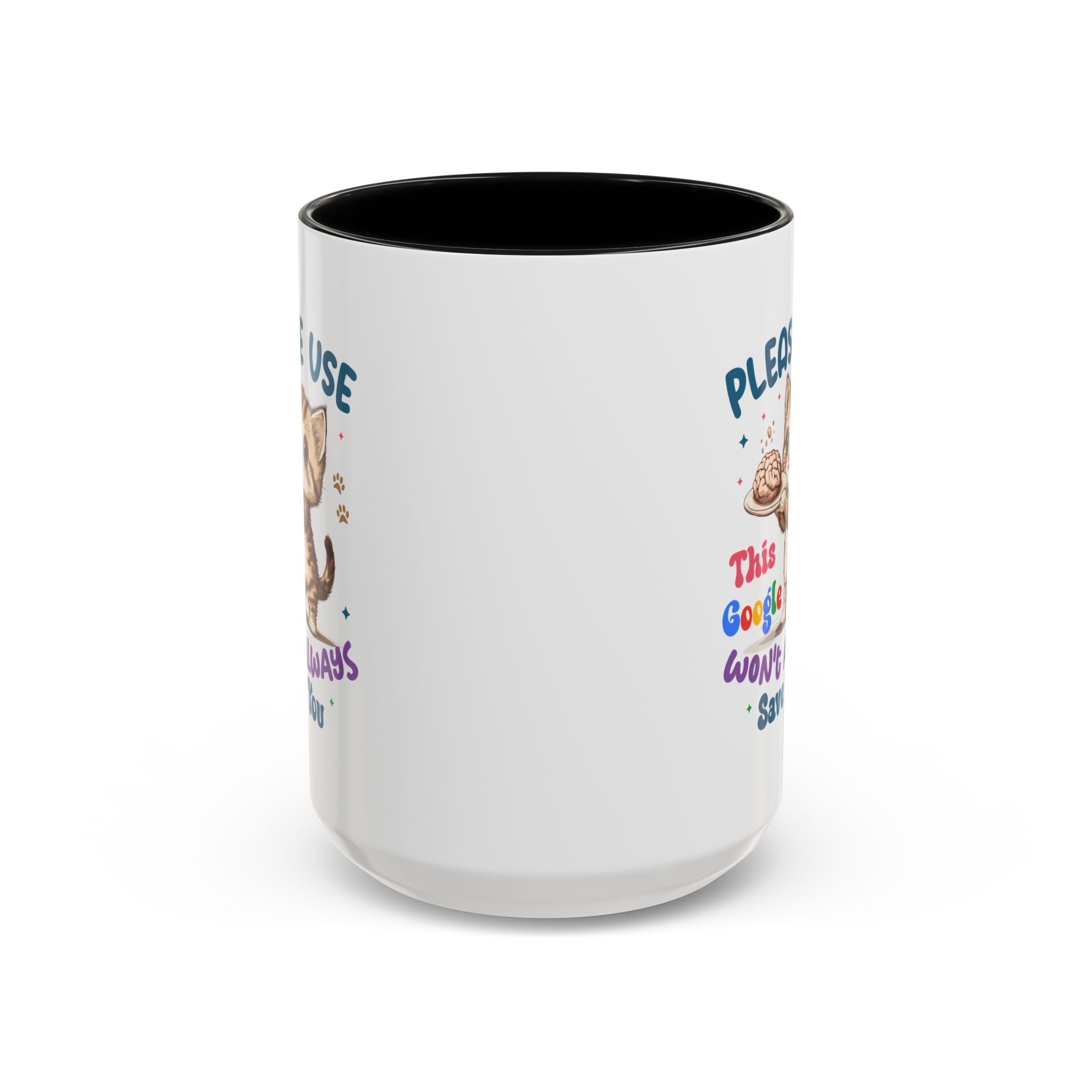 Cute Cat Coffee Mug, Funny Pet Lover Gift,  Kitchen Decor, Perfect for Birthdays, Holidays, Cat Mom Gift, Ceramic Mug